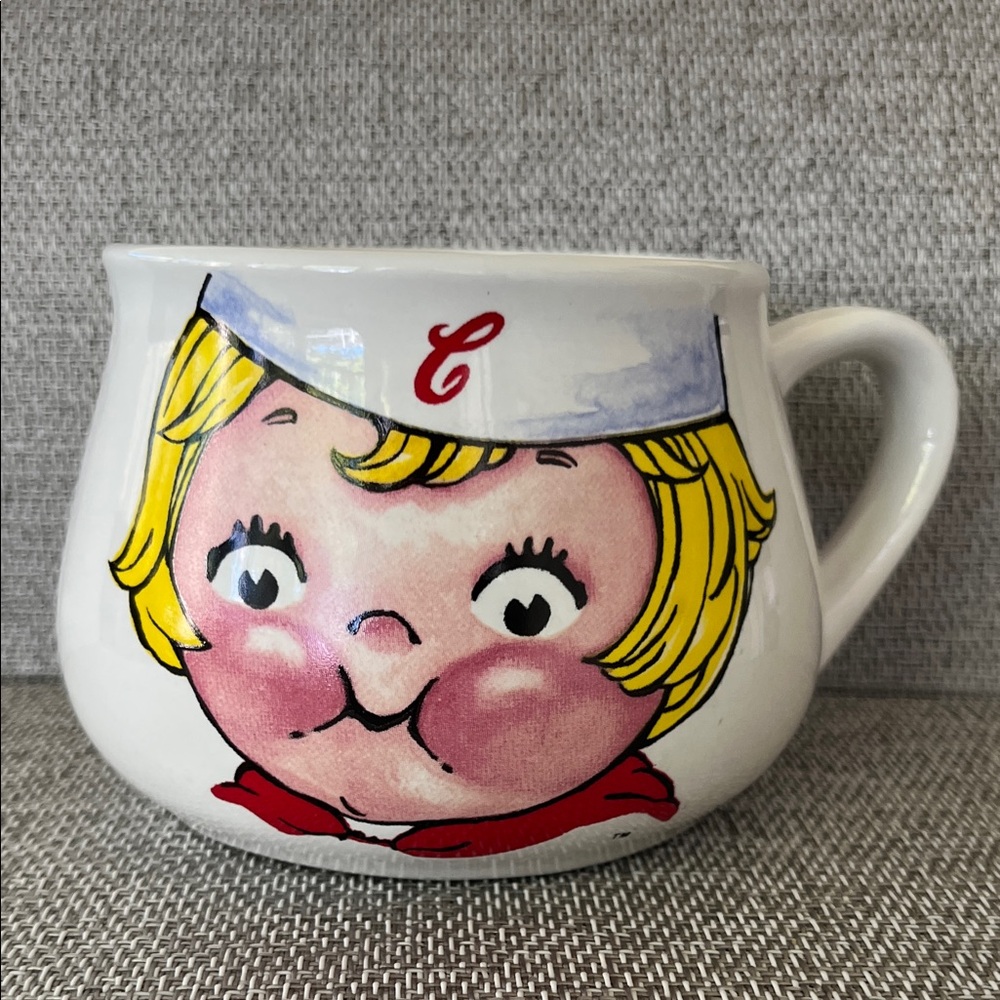 VINTAGE 1998 Campbell Soup Kid Collectible Mug Cup Bowl  16 oz.